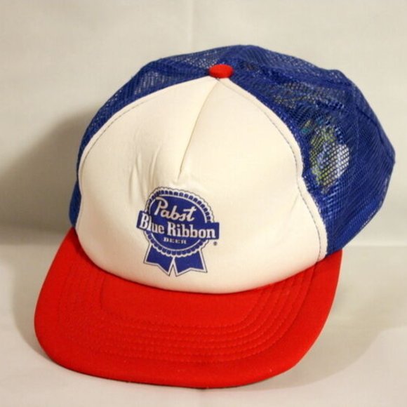 pabst blue ribbon baseball hat